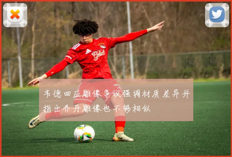 韦德回应雕像争议强调材质差异并指出乔丹雕像也不够相似