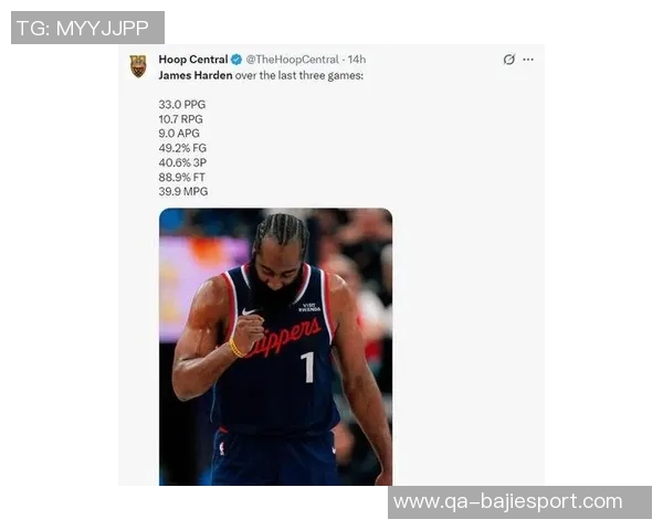 小卡称哈登在场上依旧如联盟明星般闪耀36岁状态依然出色